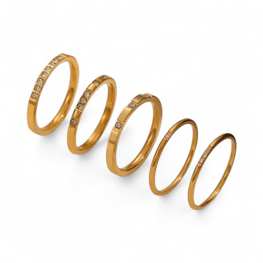 Valia Rings (5pcs)