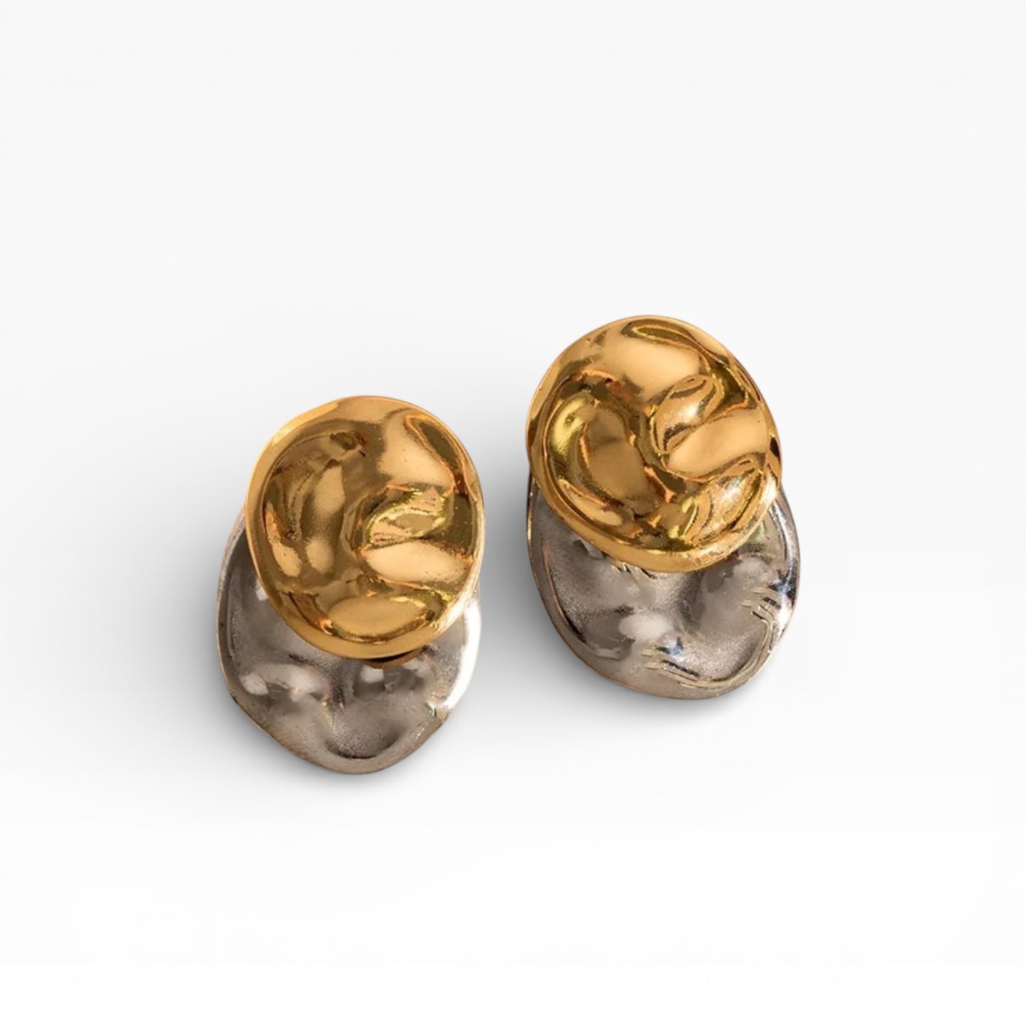 Circle Double Earrings