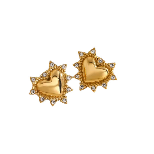 Elysia Heart Earrings