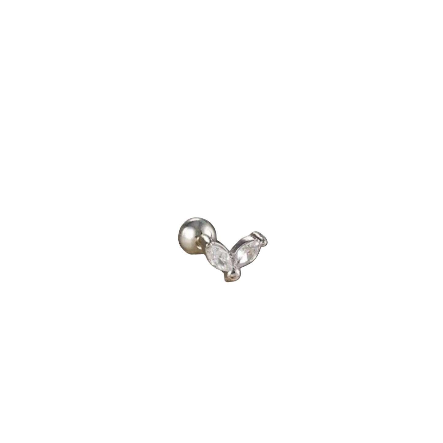 Duoleave Stud Earring (1 pc)