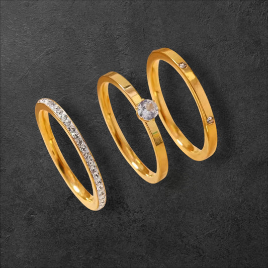 Vitelia Ring (3pcs)