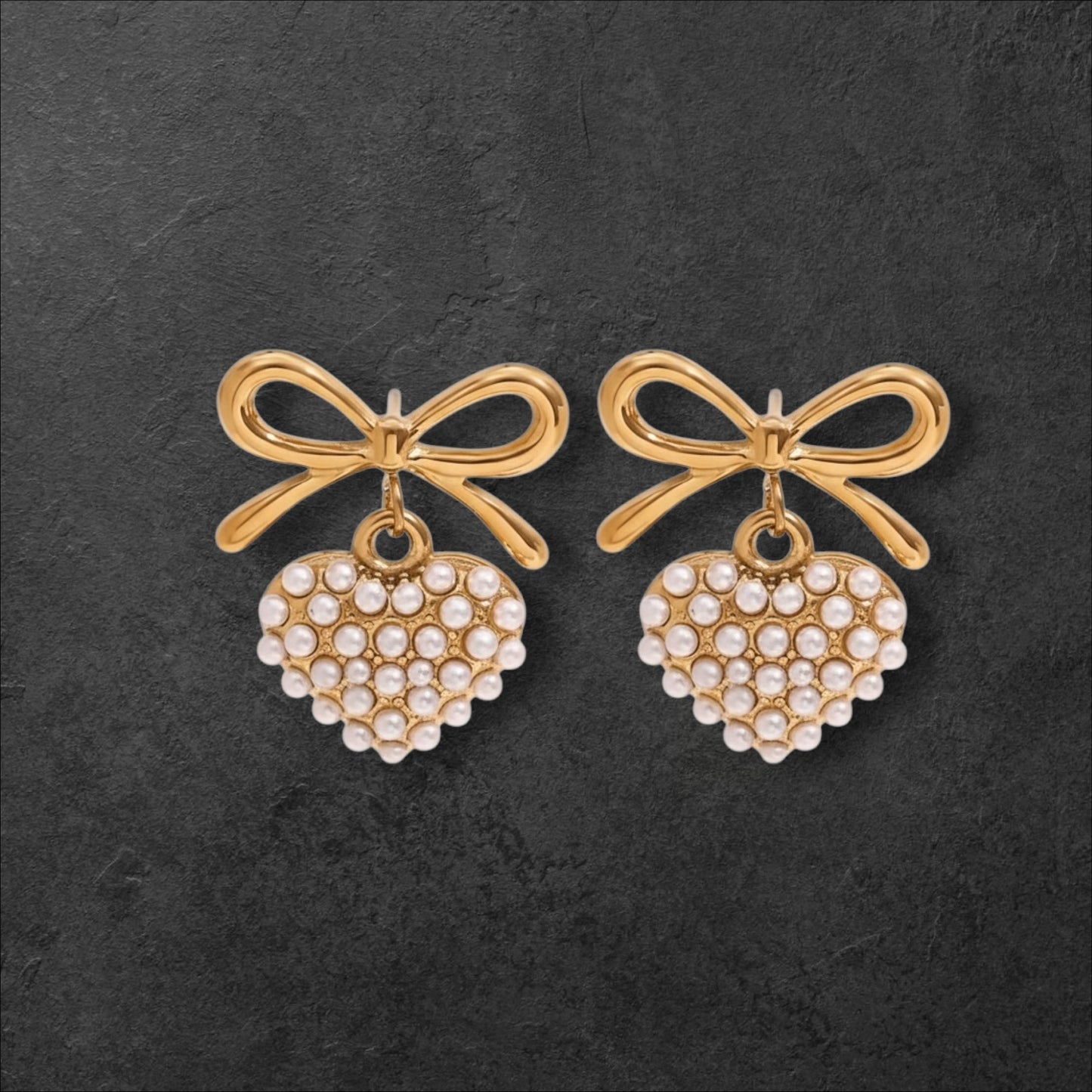 Evadne Heart Earrings