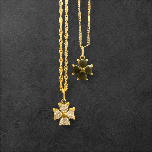 Hopea Cross Necklace