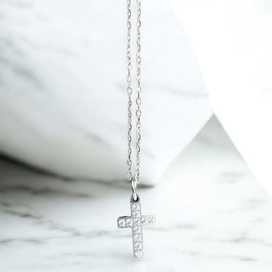 Silvera Cross Necklace