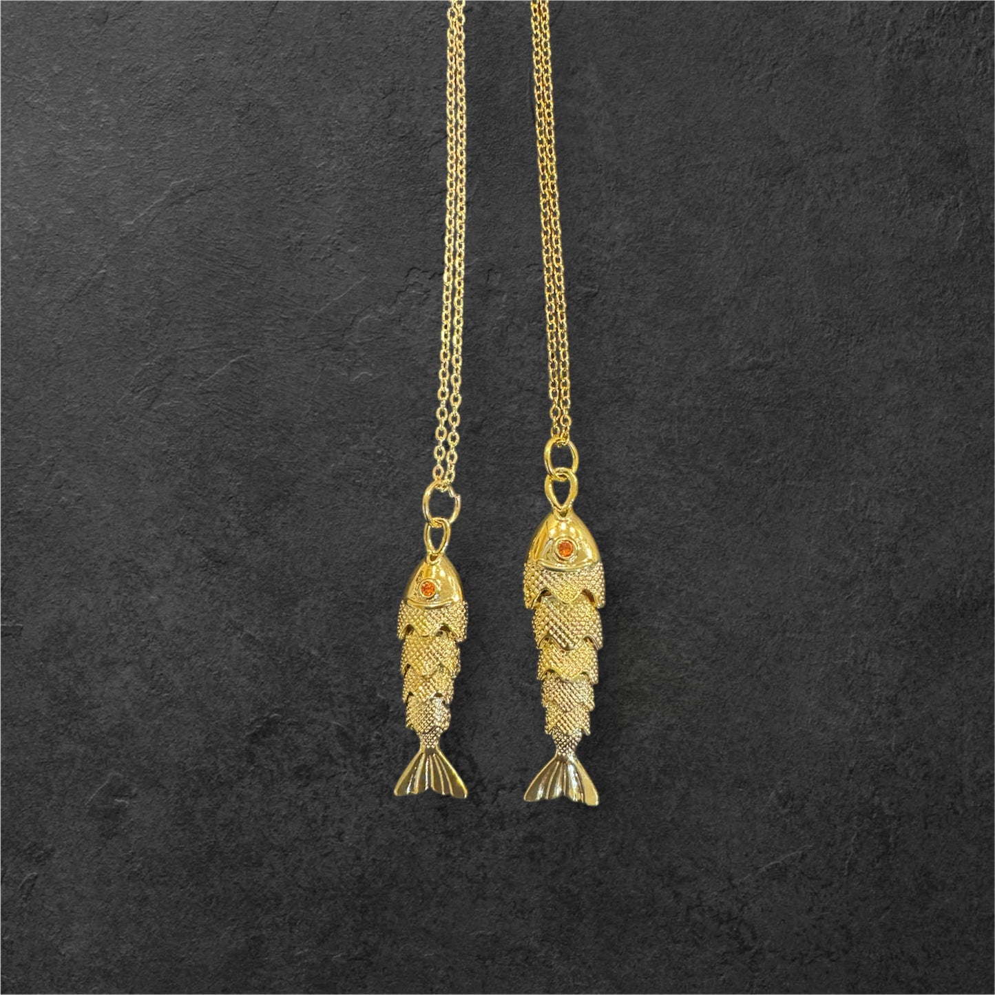 Nerina Fish Large Necklace