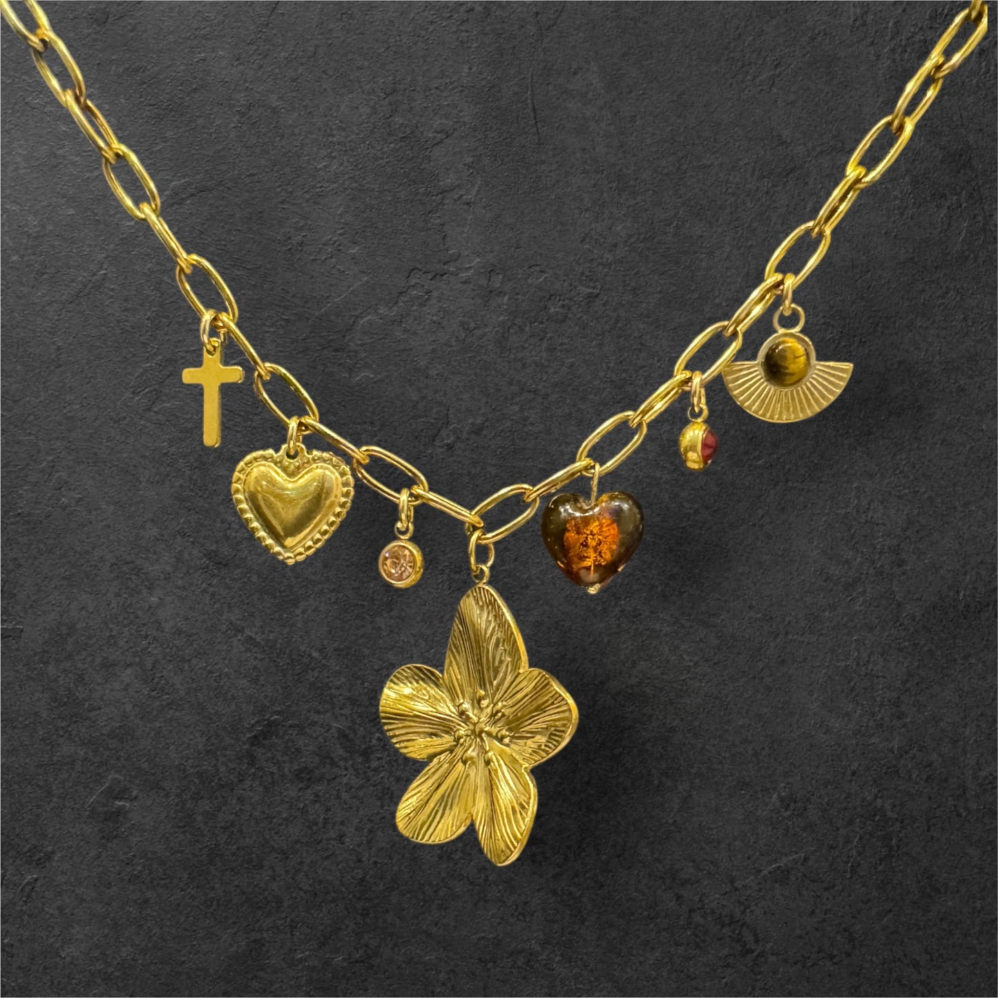 Nocturne Charm Necklace Handmade