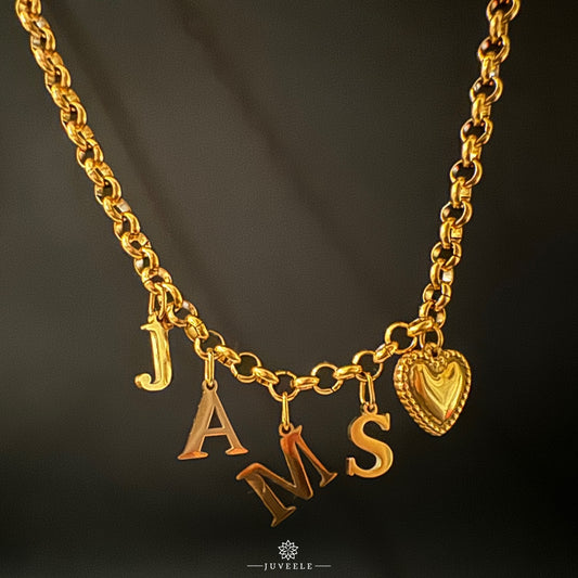 Five Charm Necklace - Customized
