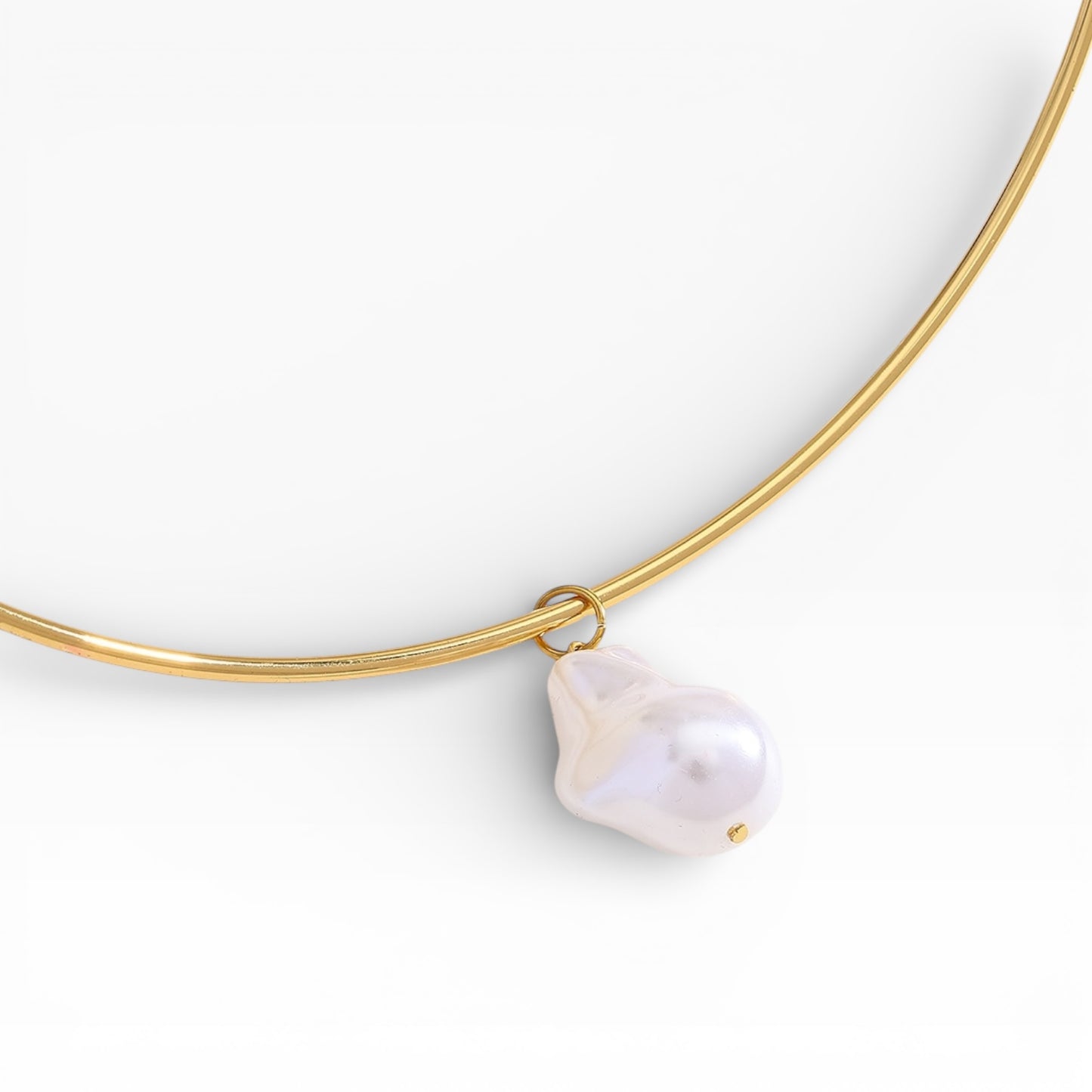 Plain Choker Necklace