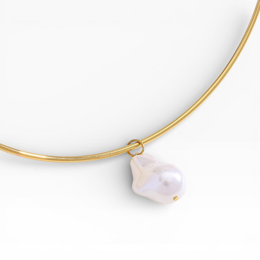 Plain Choker Necklace