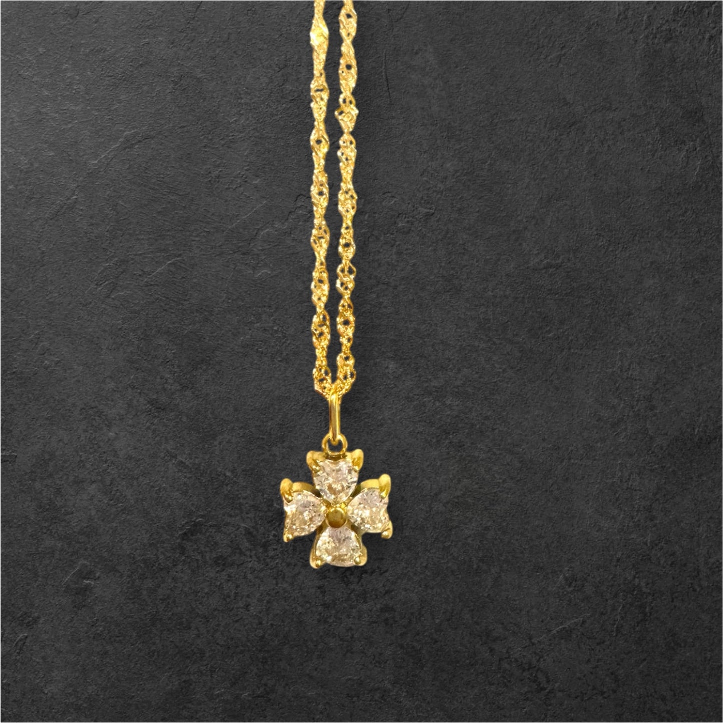 Hopea Cross Necklace