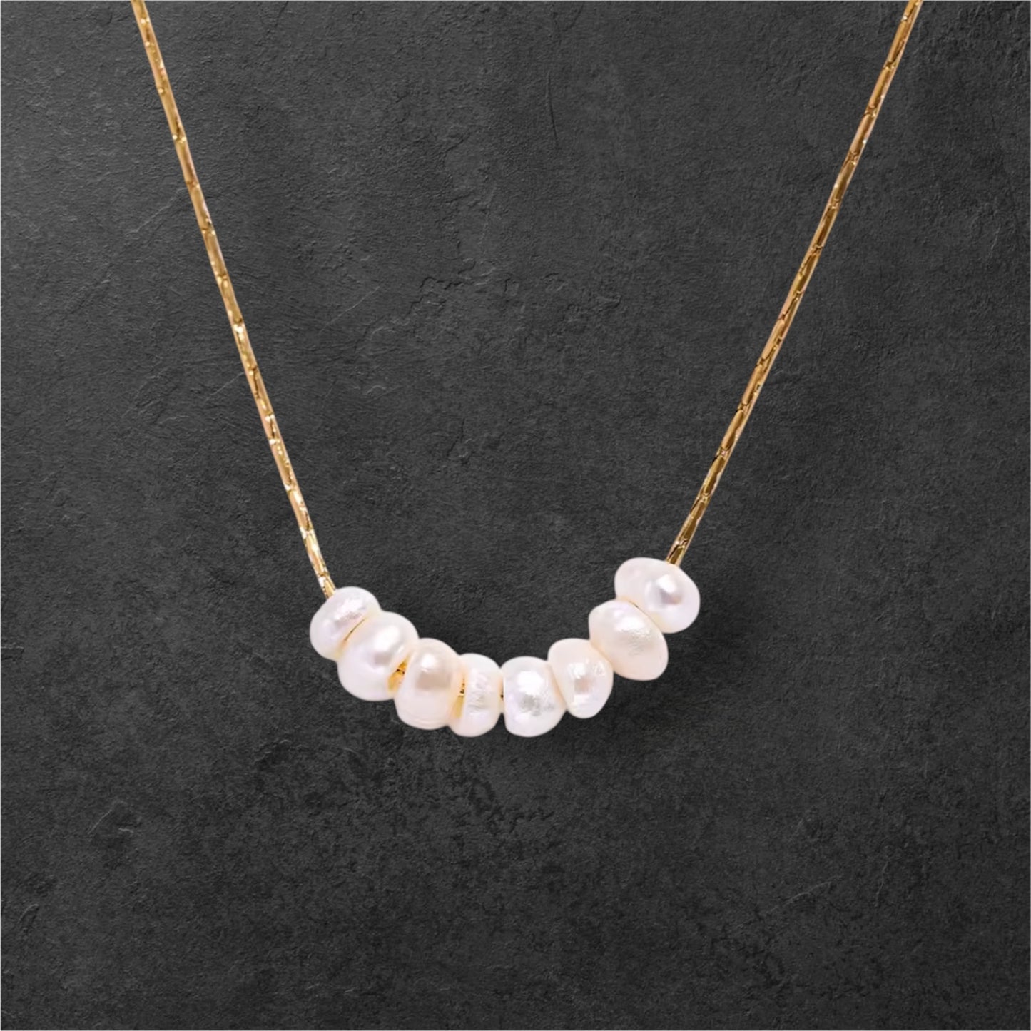 Emerald Pearl Necklace