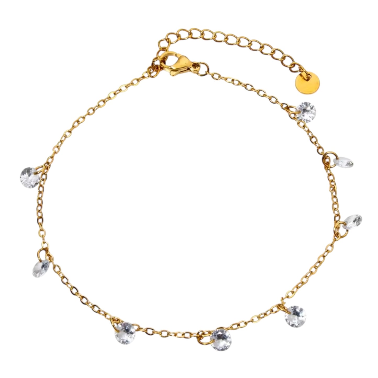 Crystal Anklet Chain