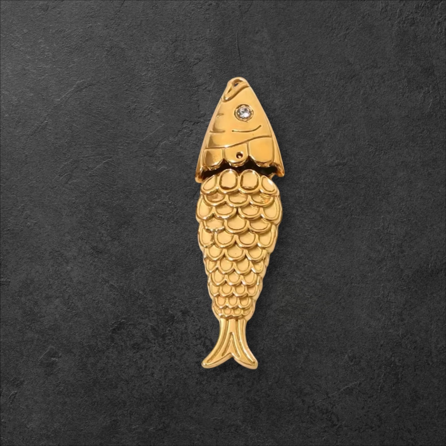 Ariel Fish Charm Necklace