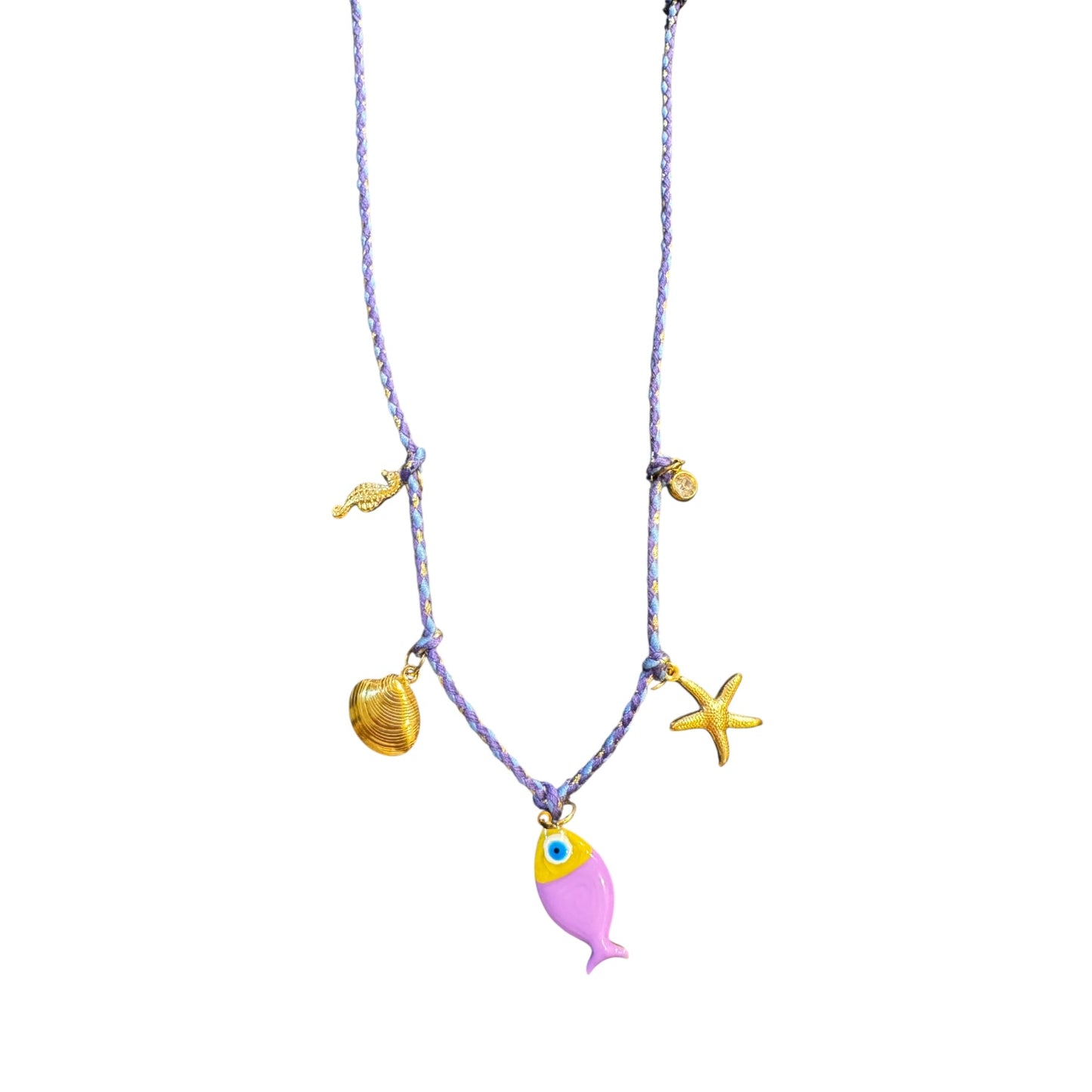 Rope Charms Handmade Necklace