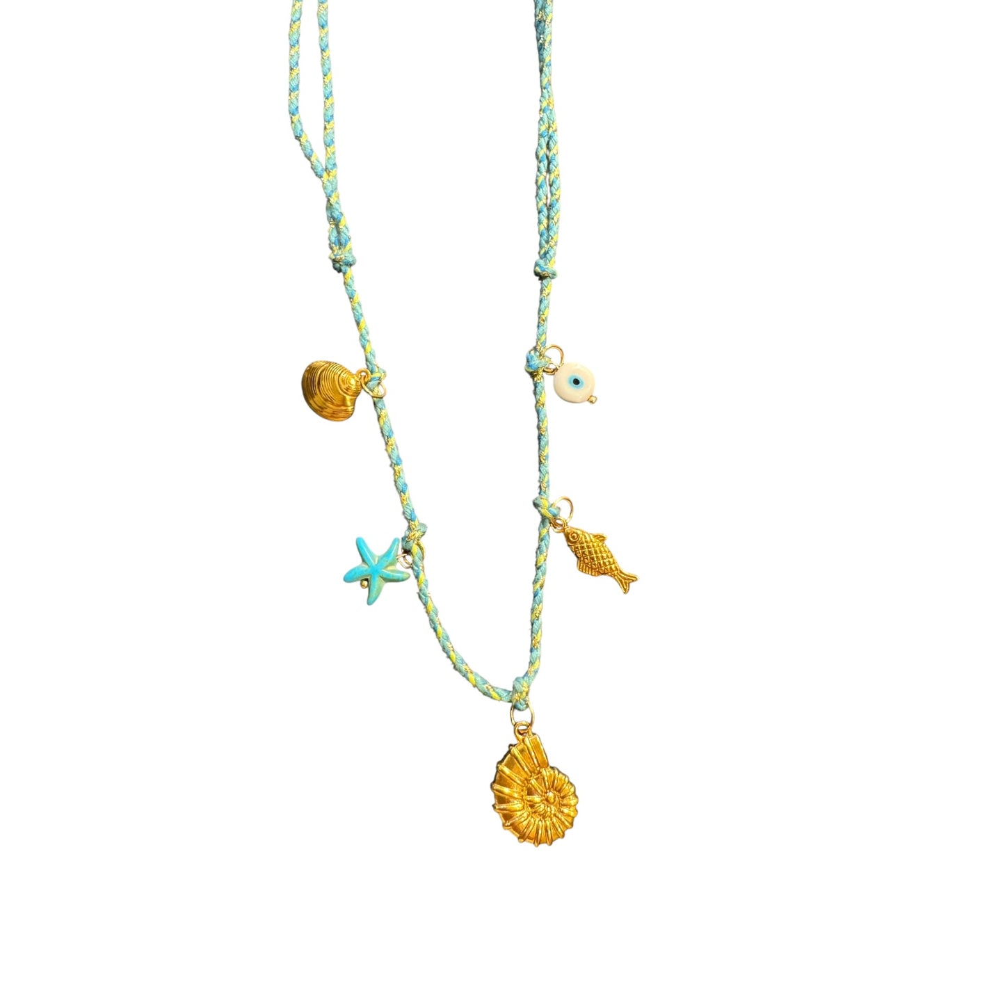 Rope Charms Handmade Necklace