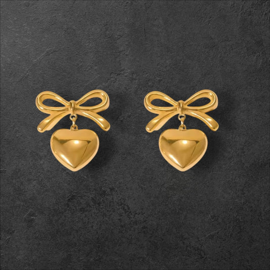 Livia Heart Earrings