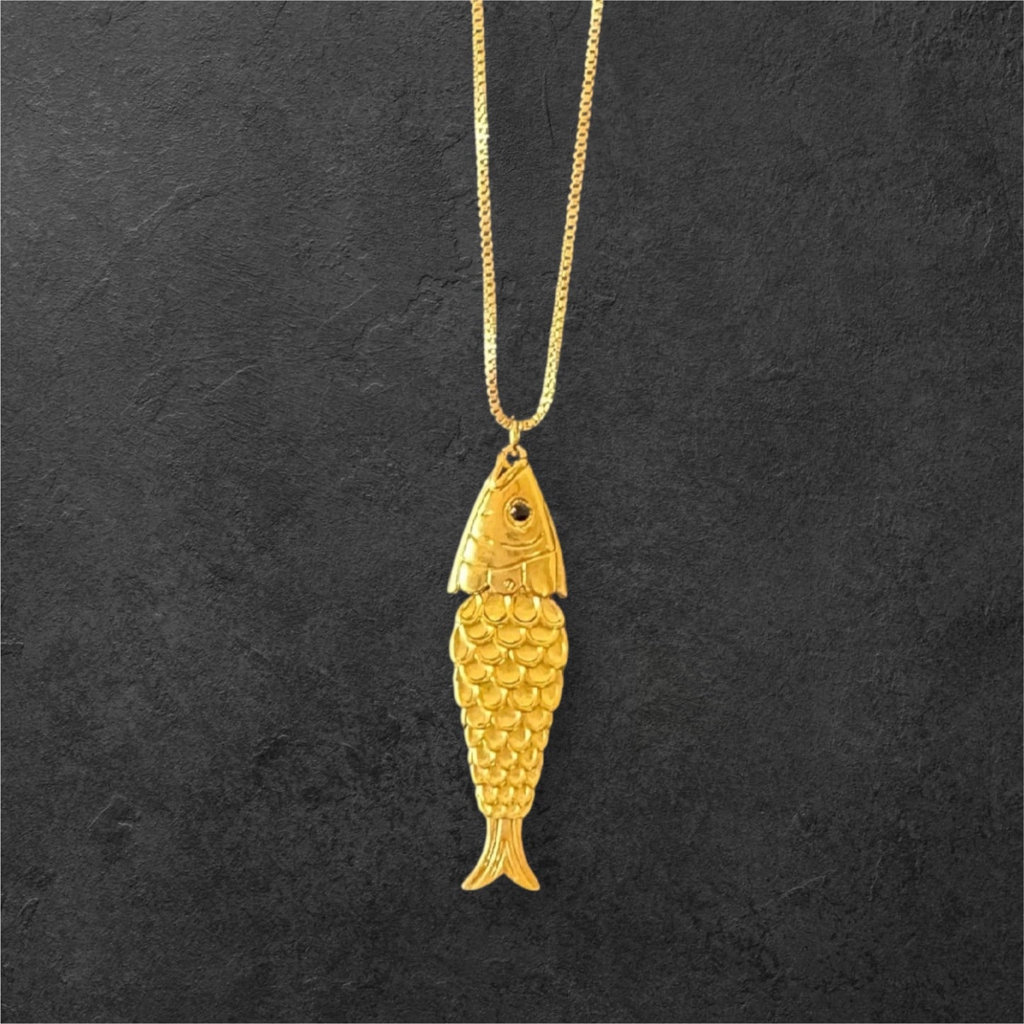 Ariel Fish Charm Necklace