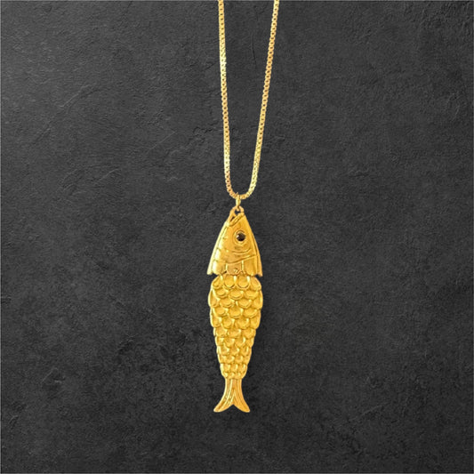 Ariel Fish Charm Necklace