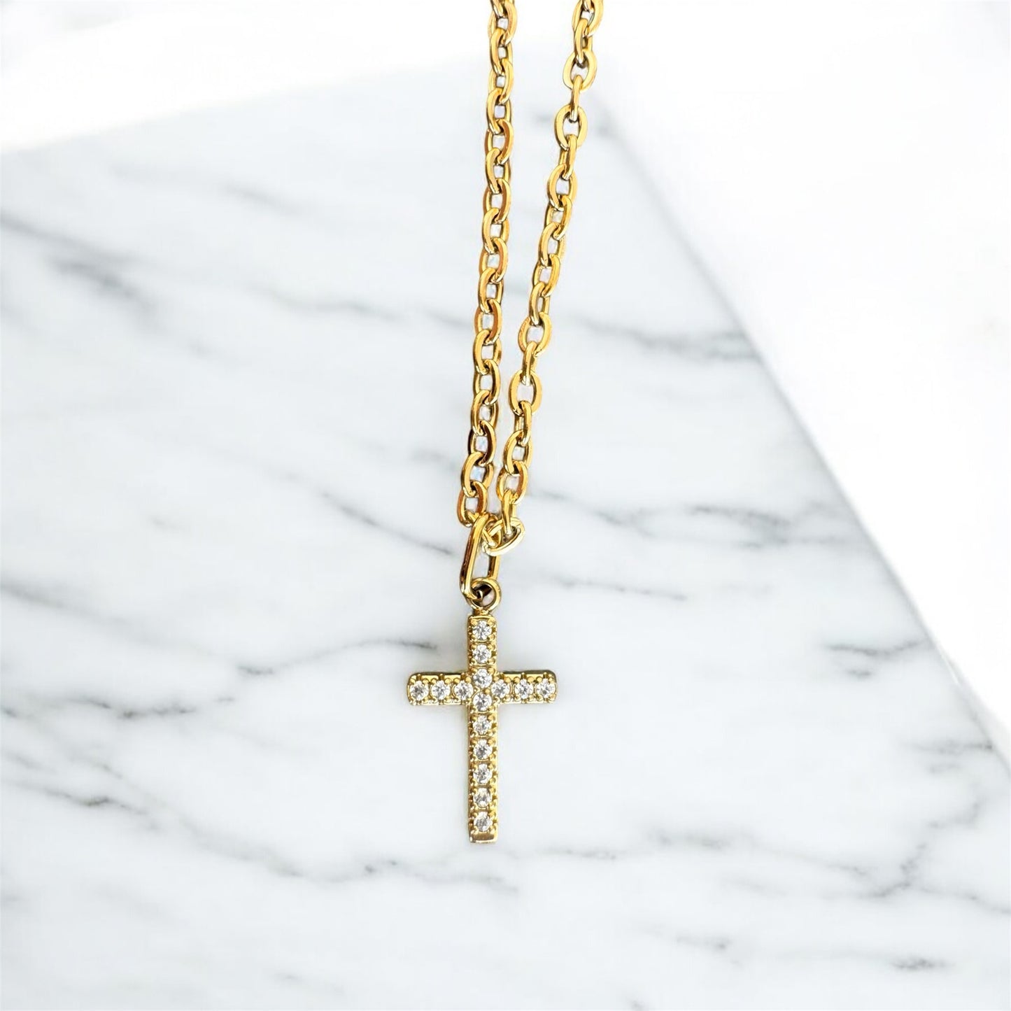 Divine Cross Necklace