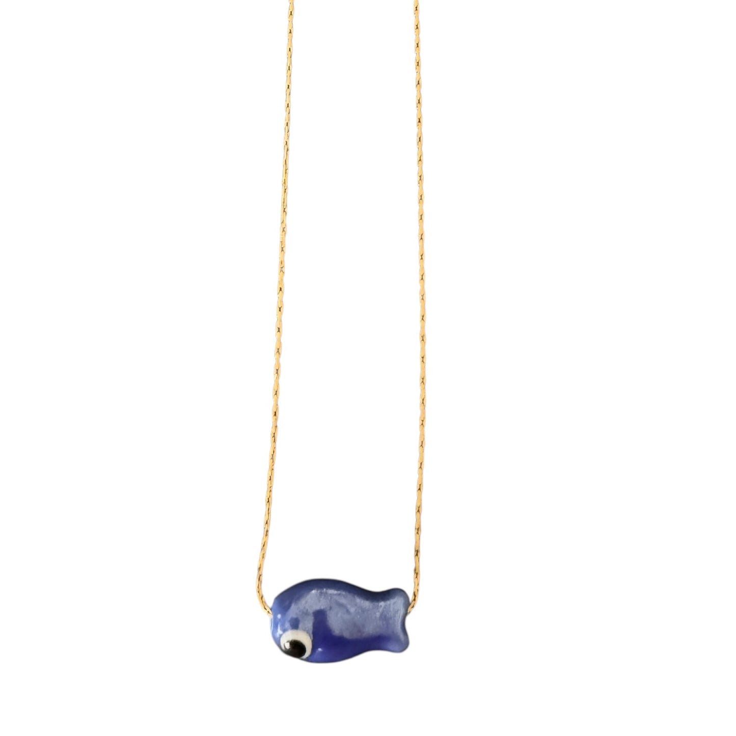 Clay Fish Handmade Necklace