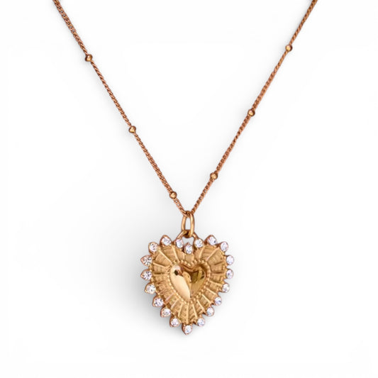 Gold Heart Necklace