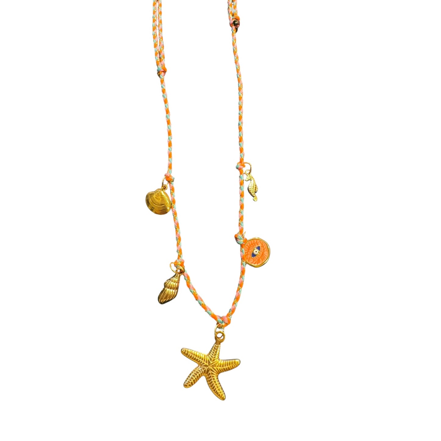 Rope Charms Handmade Necklace