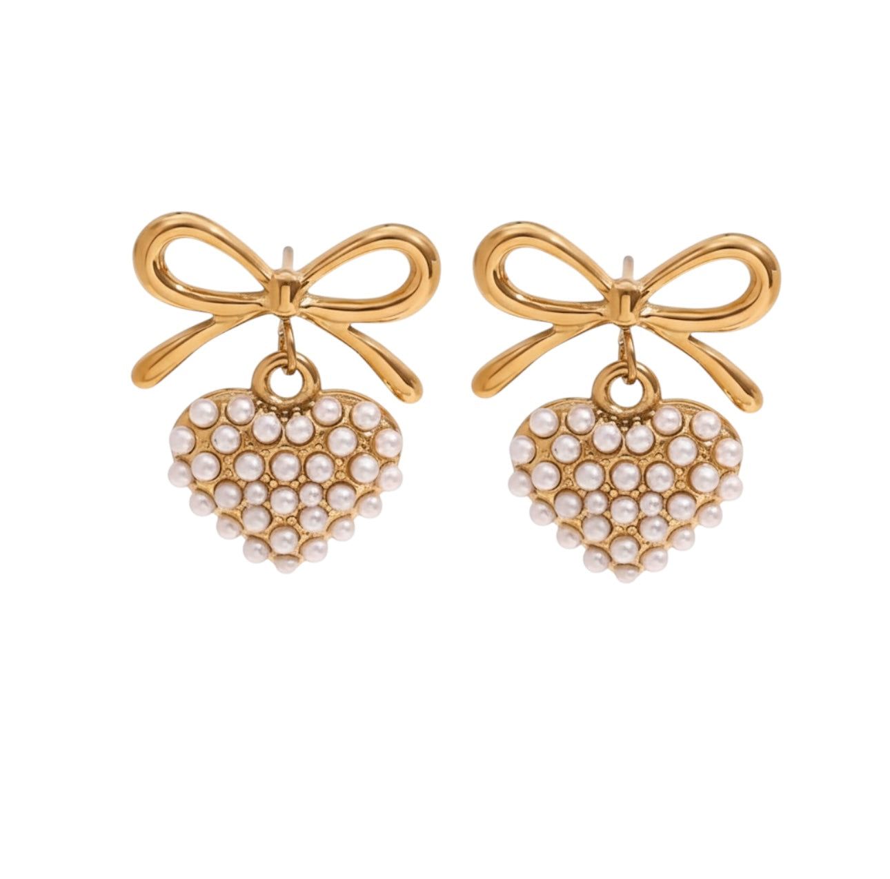 Evadne Heart Earrings