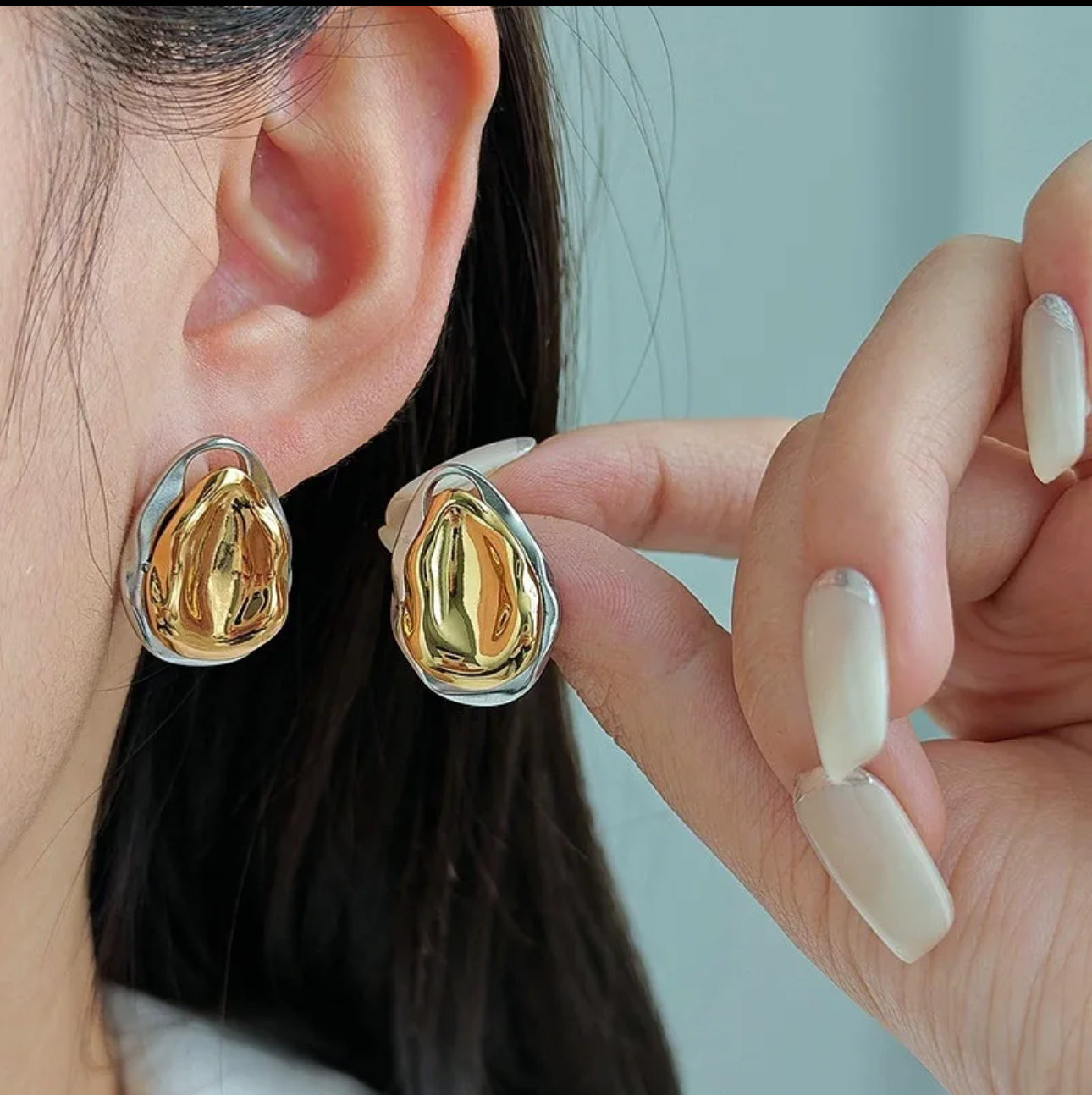 Drops Double Earrings