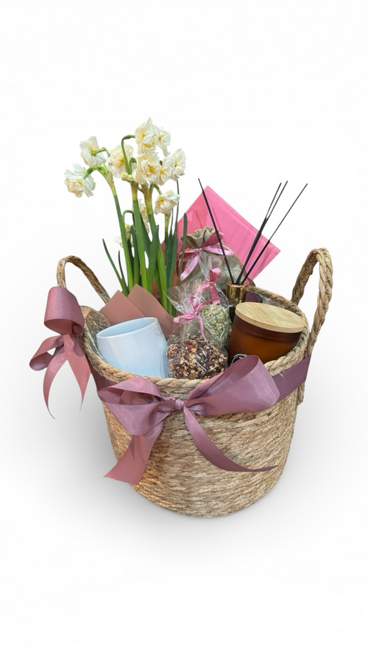 The Luxury Bloom & Sparkle Signature Basket