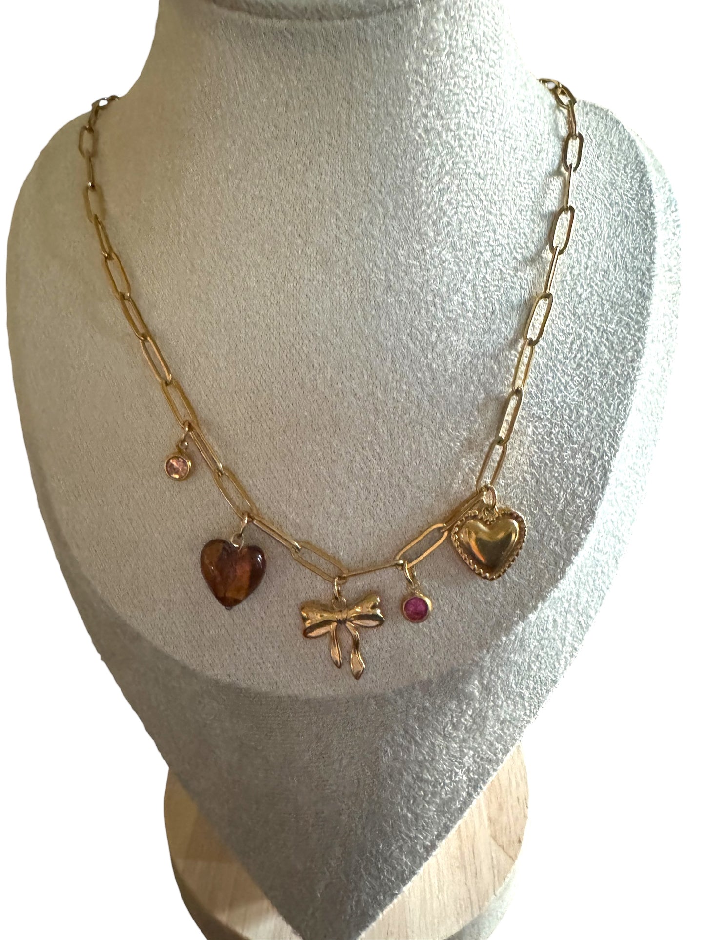Five Charm Necklace - Customized