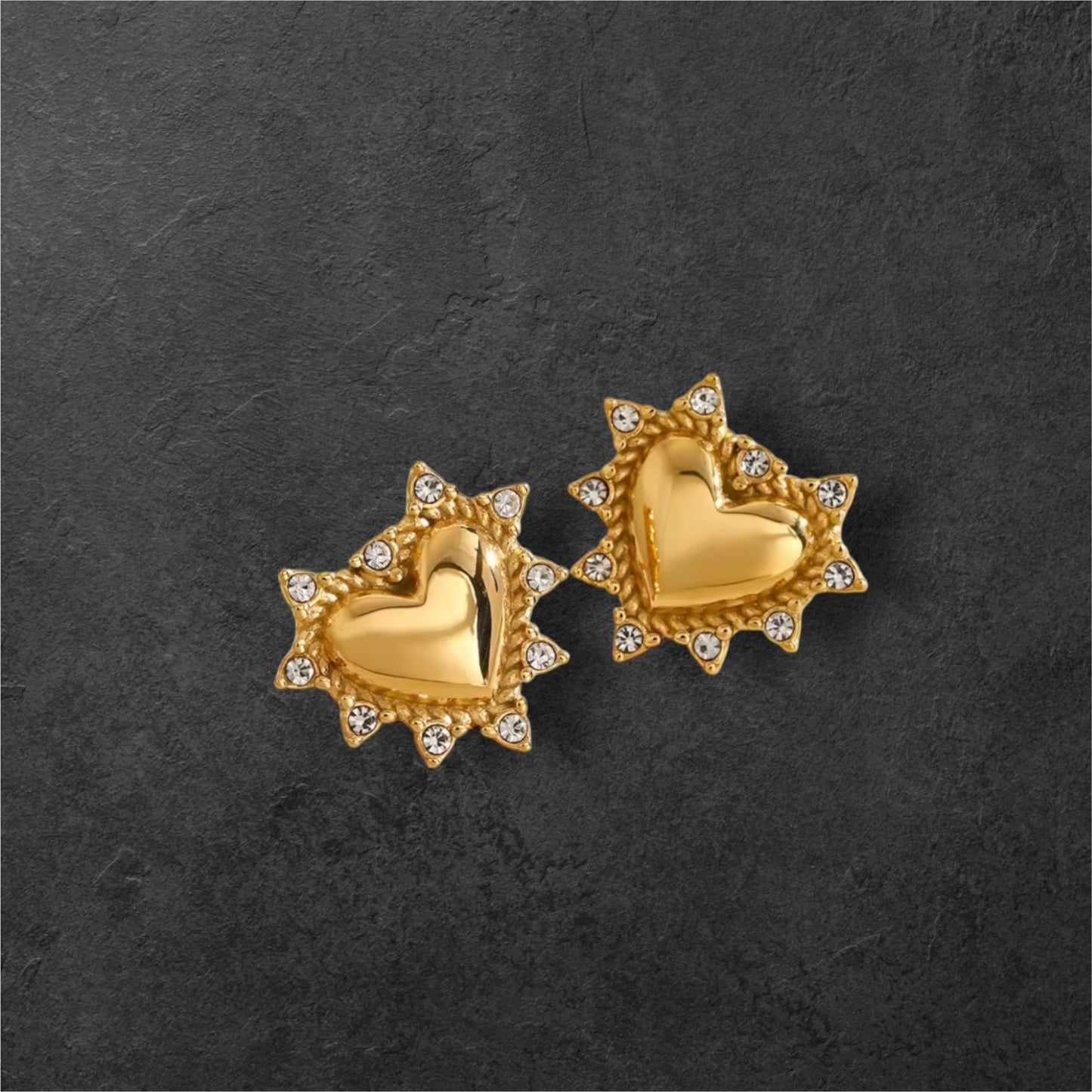 Elysia Heart Earrings