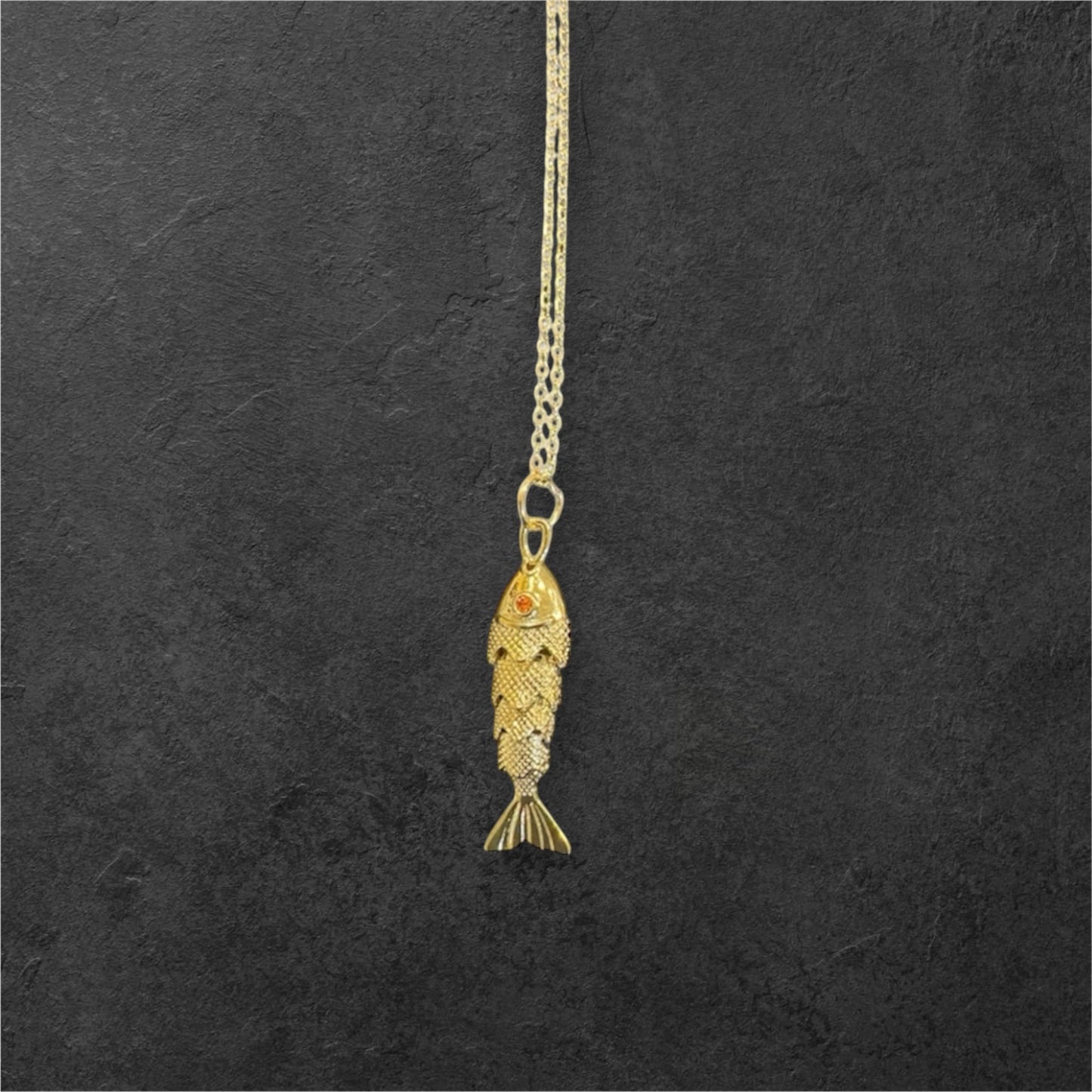 Nerina Fish Large Necklace