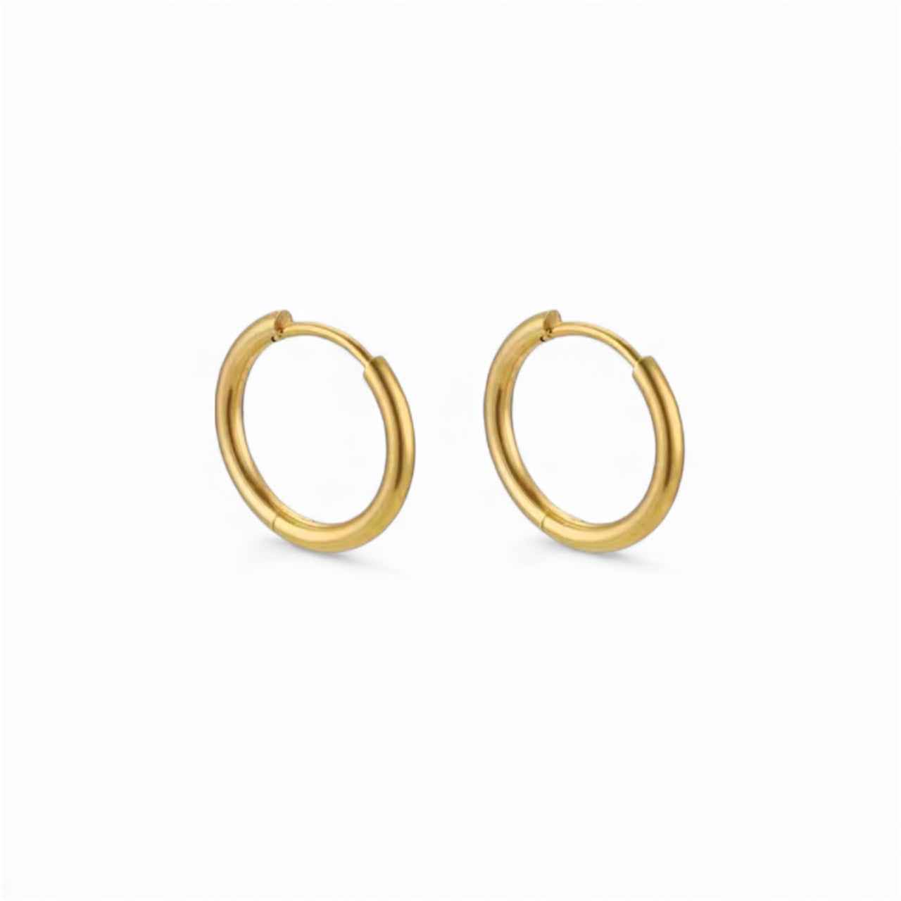 Plain Hoop Earrings