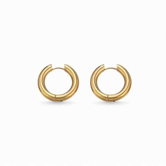 Plain Hoop Earrings