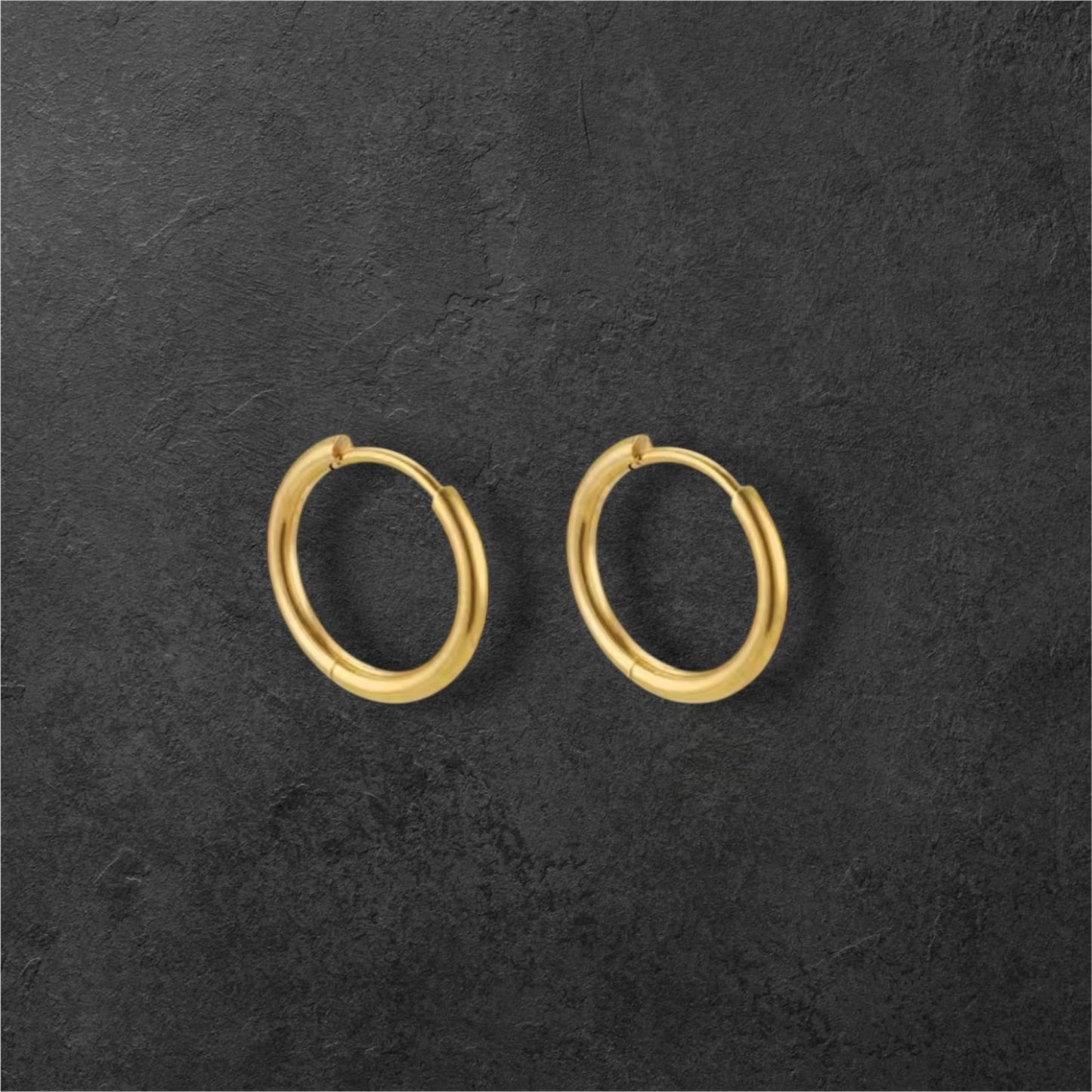 Plain Hoop Earrings