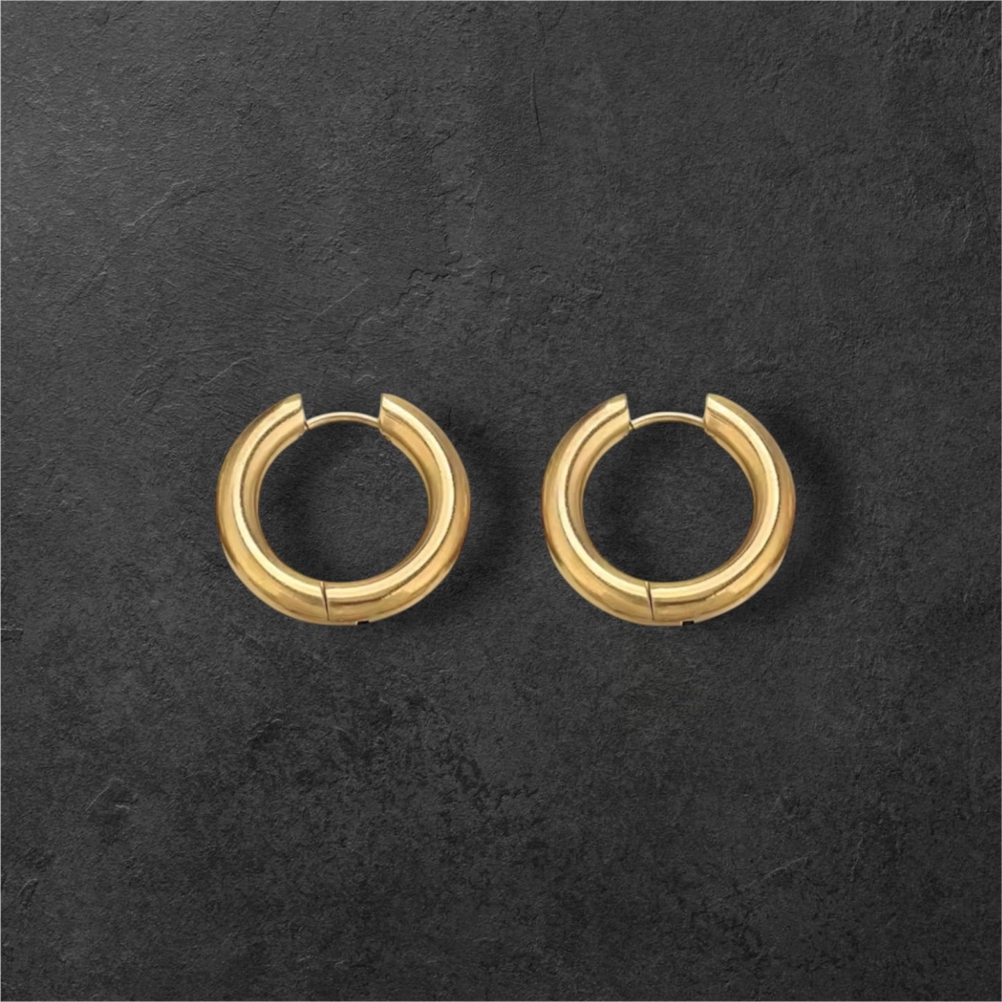 Plain Hoop Earrings
