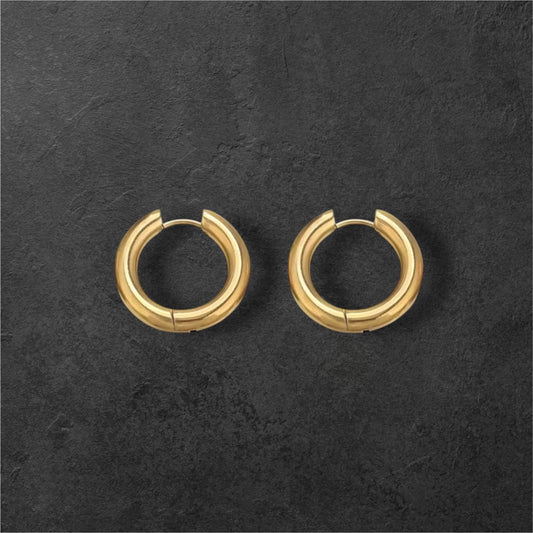 Plain Hoop Earrings