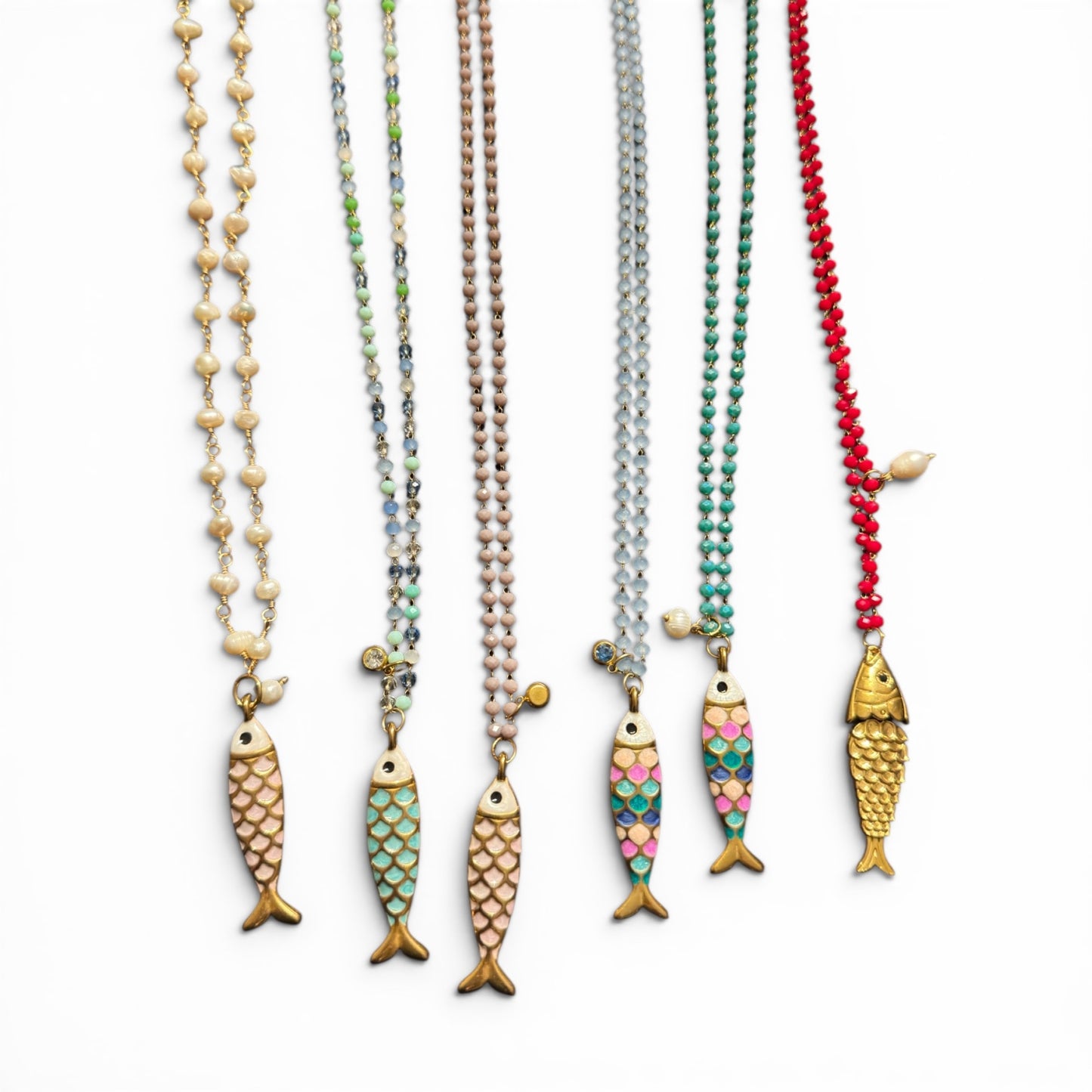 Beads Fish Handmade Necklace
